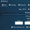 XMeters 在Windows任务栏上显示资源使用情况