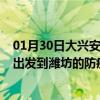 01月30日大兴安岭前往潍坊出行防疫政策查询-从大兴安岭出发到潍坊的防疫政策