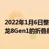 2022年1月6日发布:荣耀MagicV可能是首款搭载骁龙8Gen1的旗舰折叠屏机型