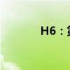 H6：第三代哈弗H6性能测评