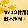 tmp文件用什么打开（msdownld.tmp怎么删不掉啊）