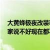 大黄蜂极夜改装和a车能比吗（大黄蜂极夜到底好不好听人家说不好现在都不敢改了）