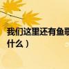 我们这里还有鱼歌词（歌词是《夜已深 还有什么人》歌名是什么）