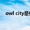 owl city是什么意思！ 这个组合怎么样！