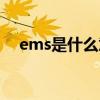 ems是什么意思中文（ems是什么意思）