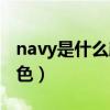 navy是什么颜色是什么意思（navy是什么颜色）