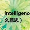 intelligence是什么公司（intelligence是什么意思）