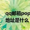 qq邮箱pop服务器地址怎么填（网易的pop地址是什么）