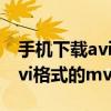 手机下载avi格式的歌曲mv（手机如何下载avi格式的mv）