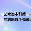 艺术类本科第一批次是几本（高考艺术类院校与第一批本科的志愿哪个先录取）