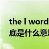 the l word大结局（the l word最后一季到底是什么意思）