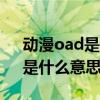 动漫oad是什么意思（动漫名词的“OAD”是什么意思）