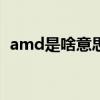 amd是啥意思?（AMD Athlon 什么意思）