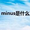 minus是什么意思英语（minus是什么意思）