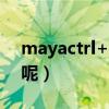 mayactrl+a（Maya中的clearup有什么用呢）