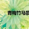 青梅竹马歌词周治平（青梅竹马 歌词）