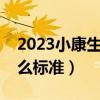 2023小康生活的标准是什么（小康生活是什么标准）