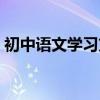 初中语文学习方法视频（初中语文学习方法）