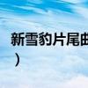 新雪豹片尾曲坚强的人（新雪豹片尾曲叫什么）