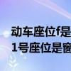 动车座位f是窗口吗（k1098次列车4号车厢71号座位是窗口吗）