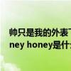 帅只是我的外表下一句怎么说（只属于我帅帅的 honey honey honey是什么歌）