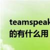 teamspeak怎么样（team speak是什么来的有什么用）