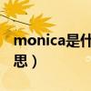 monica是什么意思中文（Monica 是什么意思）