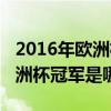 2016年欧洲杯冠军队成员戈麦斯（2016年欧洲杯冠军是哪个）