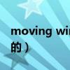 moving windows（winmount是做什么用的）