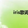 iris歌词表达了什么（IRIS歌曲）