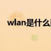 wlan是什么网络类型（wlan是什么网络）