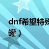 dnf希望特殊装备礼盒（dnf希望之守护袖珍罐）