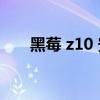 黑莓 z10 安卓软件（黑莓8310软件）