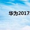 华为2017年上市的手机（华为2010）