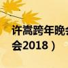 许嵩跨年晚会2021在哪个卫视（许嵩跨年晚会2018）