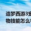 造梦西游3宠物技能学什么好（造梦西游3宠物技能怎么学）