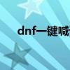 dnf一键喊话设置（dnf自动喊话交易）