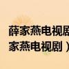 薛家燕电视剧大全有一本里面有点石成金（薛家燕电视剧）