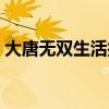 大唐无双生活技能赚钱（大唐无双生活技能）