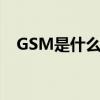 GSM是什么意思中文（gsm是什么意思）