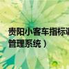 贵阳小客车指标调控管理信息系统（贵阳市小汽车专段号牌管理系统）