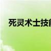 死灵术士技能加点2023（死灵术士技能）