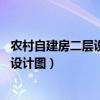 农村自建房二层设计图及效果图90个平方（农村自建房二层设计图）