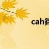 cah筛查是什么意思（cah）