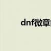 dnf微章能不能取下来（dnf微章）