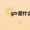 gtr是什么意思呢（gtr是什么意思）