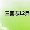 三国志12兵种克制关系（三国志12兵种）