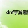 dnf手游黑钻有什么用（黑钻有什么用）