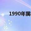 1990年属相是什么命（1990年属相）