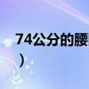 74公分的腰围是二尺几（80公分等于多少尺）